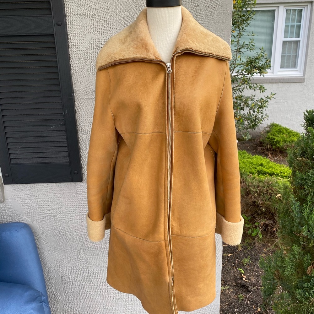 Shearling coat